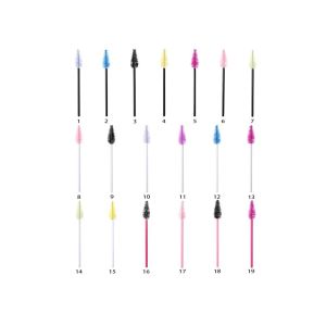 Disposable Permanent Makeup Accessories Eyelash Brush Brow andLash Comb