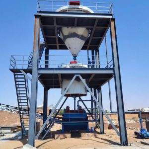 10000 KG Silica Sand Processing and Washing Plant Sand Washer
