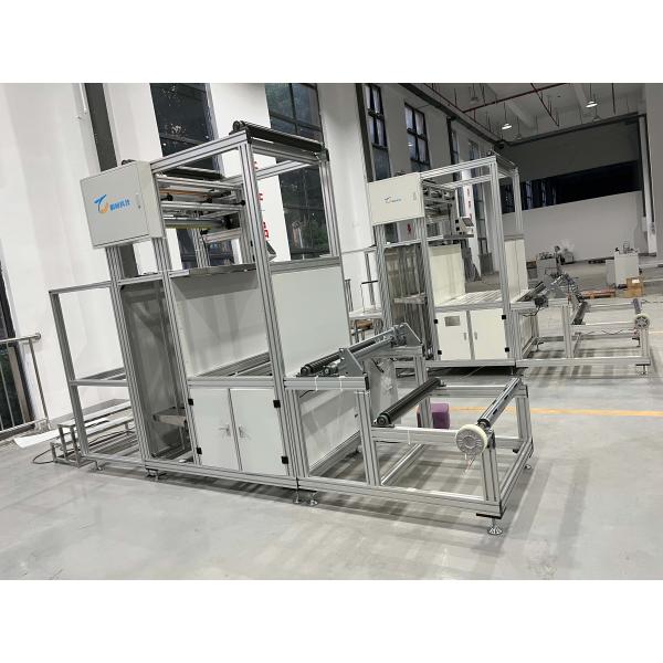 Buy High Efficiency Full-auto  Air Glass Fiber  Paper Pleating Machine at wholesale prices