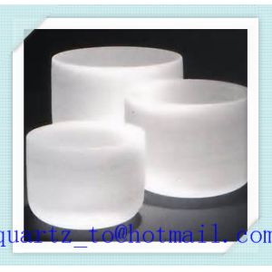 Quality Frosted Quartz Singing Bowl for sale