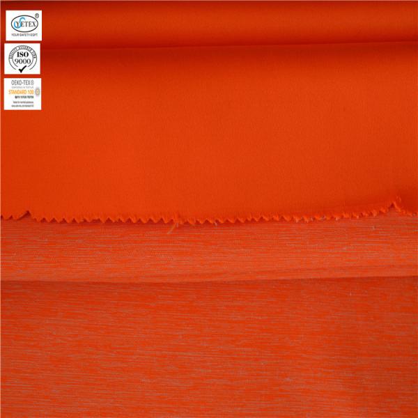 Buy High Visibility Orange 260gsm Polyester Cotton Interweave Fabric at wholesale prices