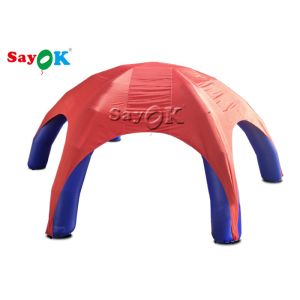 Air Inflatable Tent 6 Legs Inflatable Spider Dome Tent With Blower For