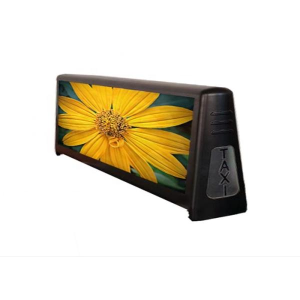 96*32 Cm Vehicle LED Screen 5mm Pitch Size for Impactful Vehicle Advertising