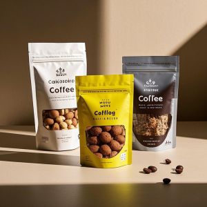 Premium Matte Stand-Up Bags With Partial Display Window Custom Sizes Zipper Seal