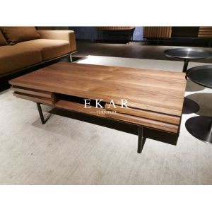 MDF Modern Style Fancy Stainless Steel Frame Italian Coffee Table