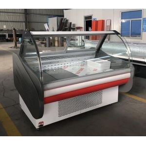 Commercial Butcher Deli Display Freezer Supermarket