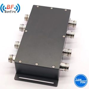 4.3-10-F/DIN-F/N-F Interface VHF RF Hybrid Combiner 698-3800MHz 4 Way Hybrid