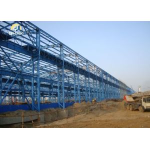 Simple and durable steel structure building with customizable dimensions and