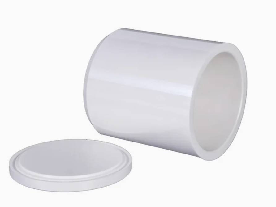 High hardness stabilized zirconium dioxide ceramic grinding jars