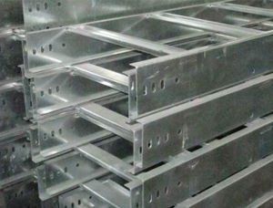China Custom Size Electro-Galvanized Cable Ladder OEM Customized Cable Support System with Hole on sale