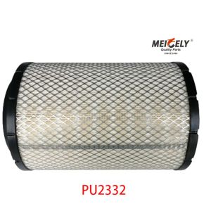 Hot Selling PU2332 Truck Air Filter For FAW Jiefang J6