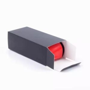 new soft spectacles case with outside gift paper box cheap price