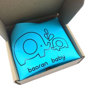 Wholesale Customized Fancy Cartoon Printing Soft Waterproof Silicone Baby Bib