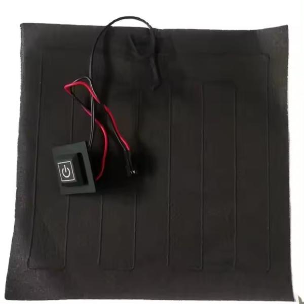 Buy Custom Clothes Heating Pad Size 20x20cm 3.7V With SM 2Pin Plug at wholesale prices