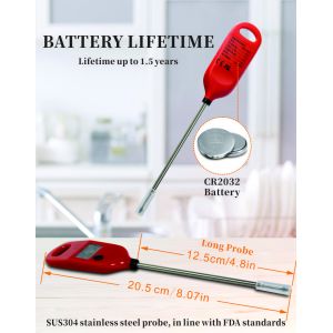 Barbecue Thermometer Digital Temperature Measuring Gadgets Instant Read Meat