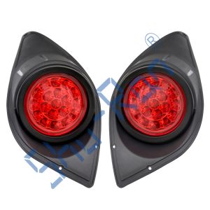 Golf Cart Basic Light Kit for Yamaha Drive, Halogen Headlights and LED Taillight