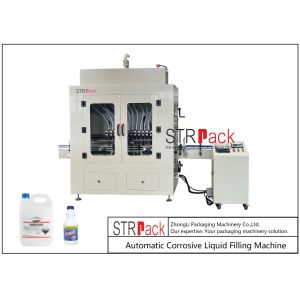 Quality High Speed 220V / 50Hz Bleaching Water Filling Machine For Multiple Containers for sale