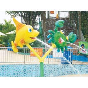 summer water park equipment fiberglass aqua park water playhouse