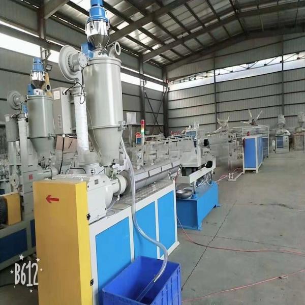 Economic High PVC Single Wall Corrugated Pipe Extruder Machine for Country