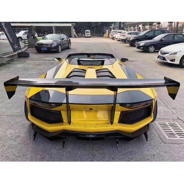 For Lamborghini Aventador LP700 Carbon Fiber Body Kit LP700 Upgraded LB-style Side Skirt Spoiler Wheel Arch