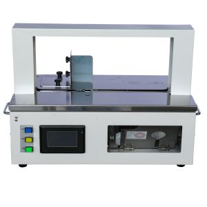 High Quality Fully Automatic Desktop Paper Tape Banding Strapping Machine