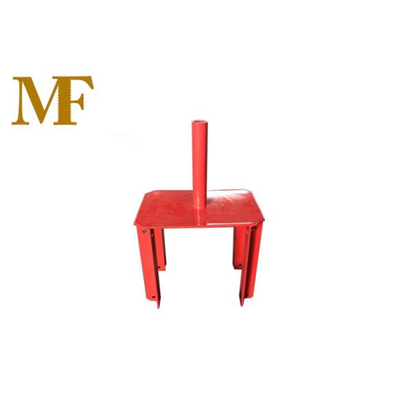 Buy Steel 4 Way U Fork Head Jack Base Scaffolding Shoring Accessorise at wholesale prices