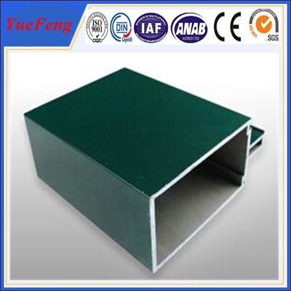 Buy big dimension profile extruded aluminium for unitized curtain walls at wholesale prices