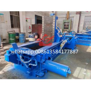 WANSHIDA Scrap Metal Baler Aluminum Baling Press Compactor Machine Max. 3mm