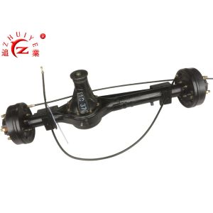 Small Truck Tricycle Rear Axle Ductile Iron Body Material With Oil Brake