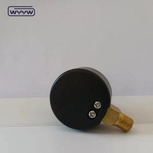 CE Standard 40MM Plastic 0-4Bar 1/8"BSP AIR Manometer Natural Gas Pressure