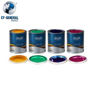 Brilliant Red Aesthetic Pearl Paint Spray Booth Car Painting