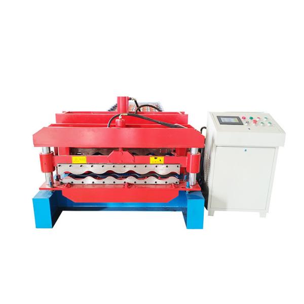 Buy Gi Coil 1200mm Delta Glazed Tile Roll Forming Machine at wholesale prices