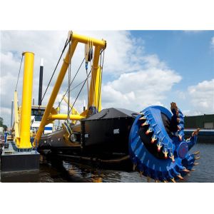 CSD150 6 Inch Hydraulic Cutter Suction Dredger For Sand Dredging