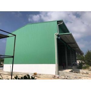 H Beam Small Warehouse Steel Structure Sandwich panel Cladding