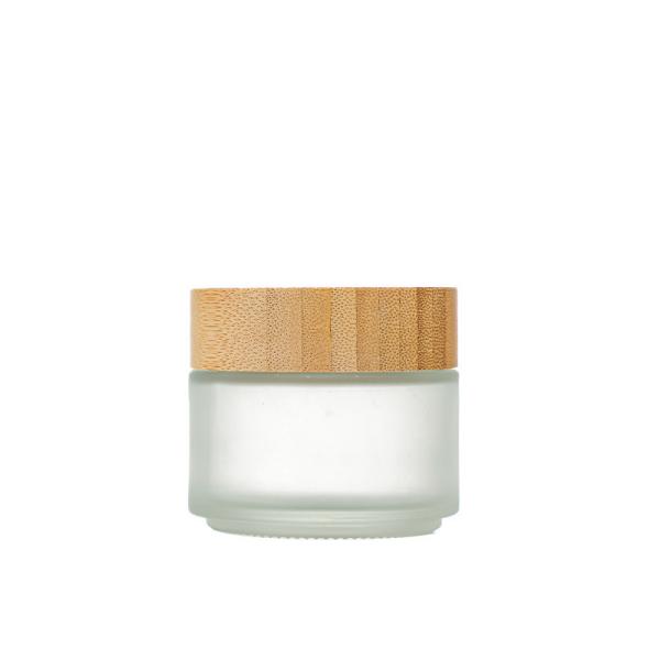 SGS Round Glass Cosmetic Container UV Electroplating Luxury Skincare Bottles