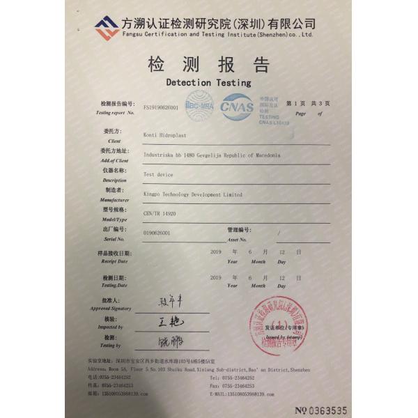 CEN/TR 14920 2005 Figure 1 Stainless Steel Nozzle 1 Year Warranty