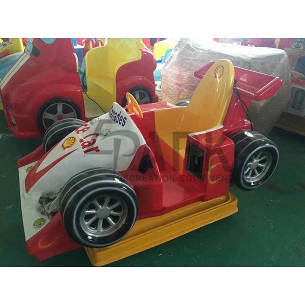 Aircanades Race Car Kiddy Ride Machine , Coin Operated Kiddie Rides