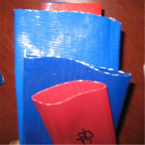 Customized 3/4"-12" water discharge pvc/NBR layflat hose flexible lay flat hose