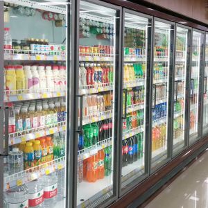 High-Capacity Air-Cooled Refrigerated And Fresh-Keeping Display Cabinet