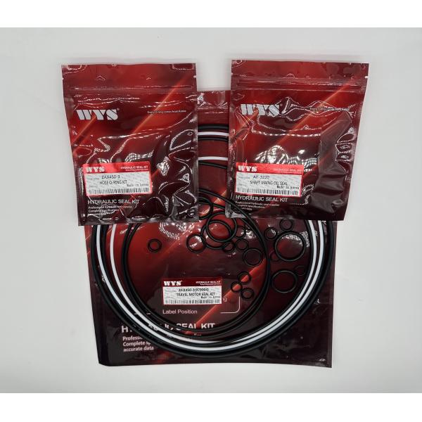 WYS Travel Motor Seal Kit Hose O Ring Kit Shaft Main Oil Seal Set Genuine Parts