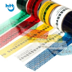 Quality Customizable Tamper Evident Tape Void Security Tape Anti Counterfeit for sale