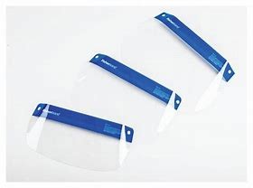 Impact Resistant Safety Care Disposable Face Shield Transparent Microfiber