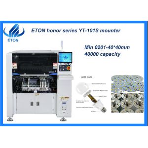 Intelligent SMD making 40000 capacity SMT pick and place machine