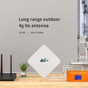 35dBi 3G 4G LTE TS9 SMA-Male Antenna for 600mhz-2700mhz Frequency Range V.S.W.R