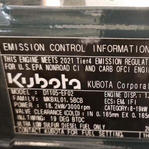 EPA Gasoline Crawler Wheeled Skid Steer Diesel Skid Steer Tracks