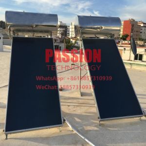 100L Flat Panel Solar Thermal Heater 150L Blue Coating Flat Plate Solar Heating