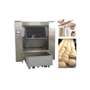 big size type frequncy speed horizontal industry dough mixer top stainless steel