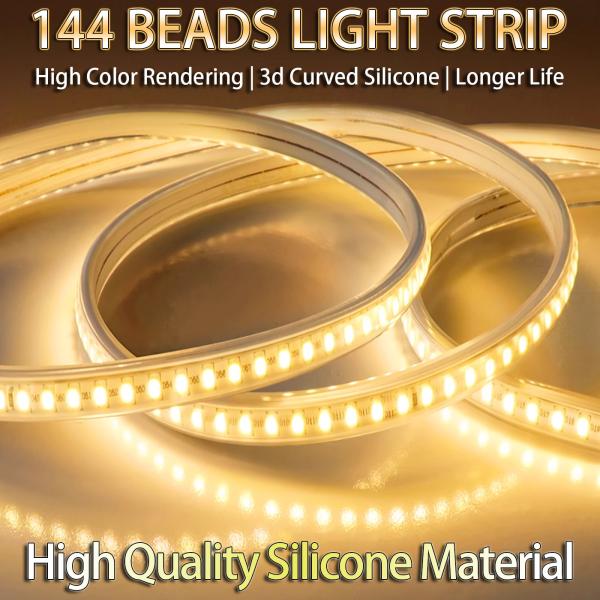 Super Bright LED Light Strip For Home Living Room Ceiling Atmosphere Self