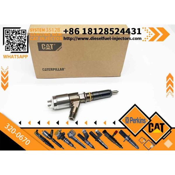 Buy Common Rail diesel Fuel Injector 312-5620 32E61-00020 320-0670 for Caterpillar C4.4 C6.6 Parts 3200670 3125620 at wholesale prices