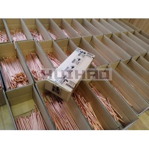 4x245mm CD Stud Welding Insulation Pins Copper Coating Mild Steel For Ship